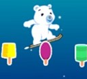 Медведь Стив на сноуборде